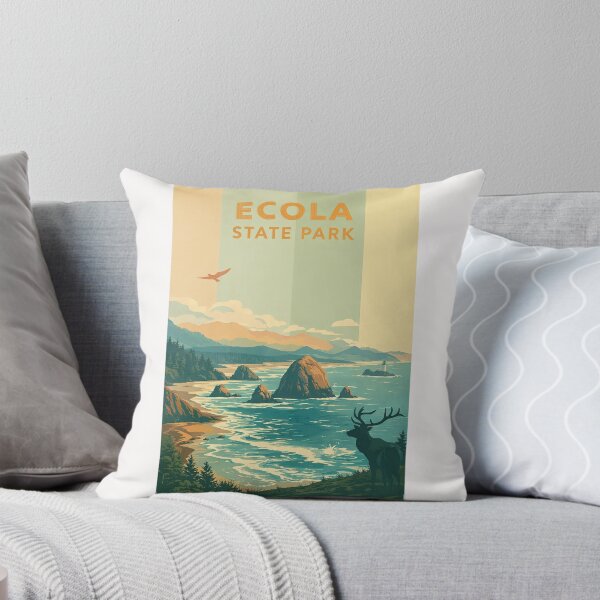 Item preview, Ecola State Park Oregon Coastal Cliffs Near Cannon Beach and Tillamook Head designed and sold by Places On Earth.