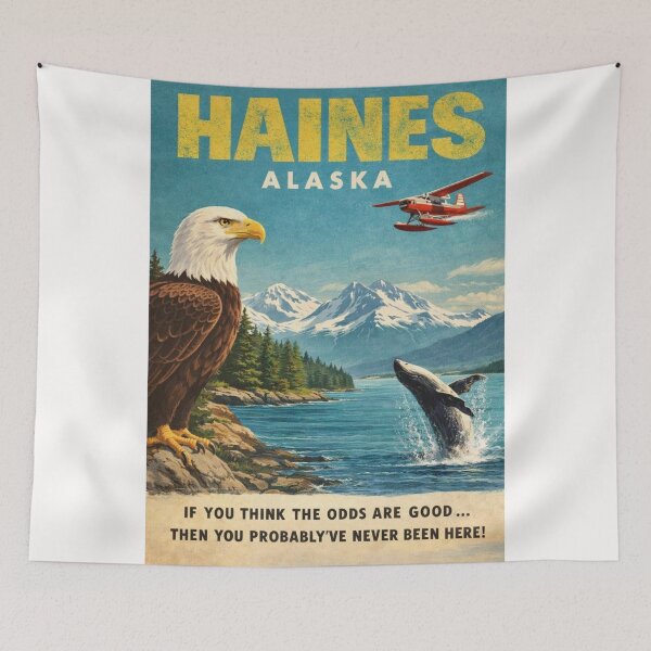Item preview, Haines Alaska Coastal Wilderness Near Lynn Canal and Chilkat River designed and sold by Places On Earth.