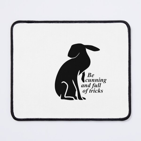Item preview, Watership down “be cunning and full of tricks” designed and sold by CanvasKitty.