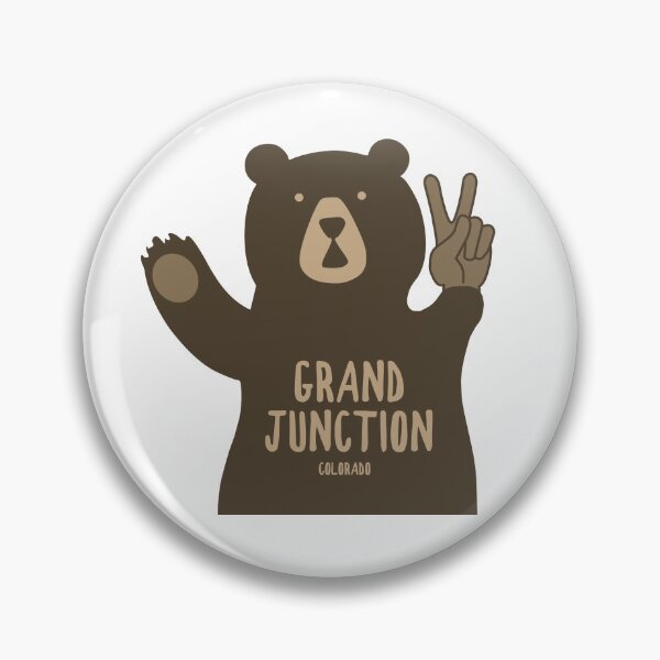 Item preview, Grand Junction Colorado Peace Bear designed and sold by Esskay Designs.