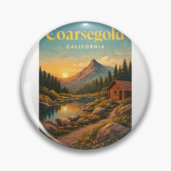 Item preview, Coarsegold, California, estribaciones de Sierra Nevada cerca del Parque Nacional Yosemite y el condado de Madera. designed and sold by Places On Earth.