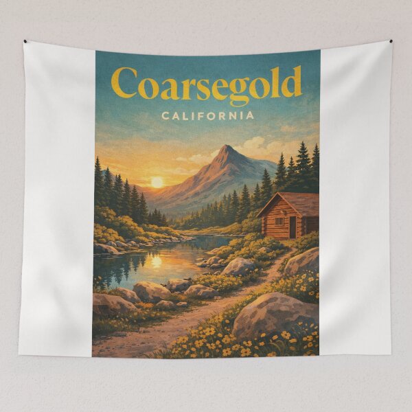 Item preview, Coarsegold California Sierra Nevada Foothills Near Yosemite National Park and Madera County designed and sold by Places On Earth.