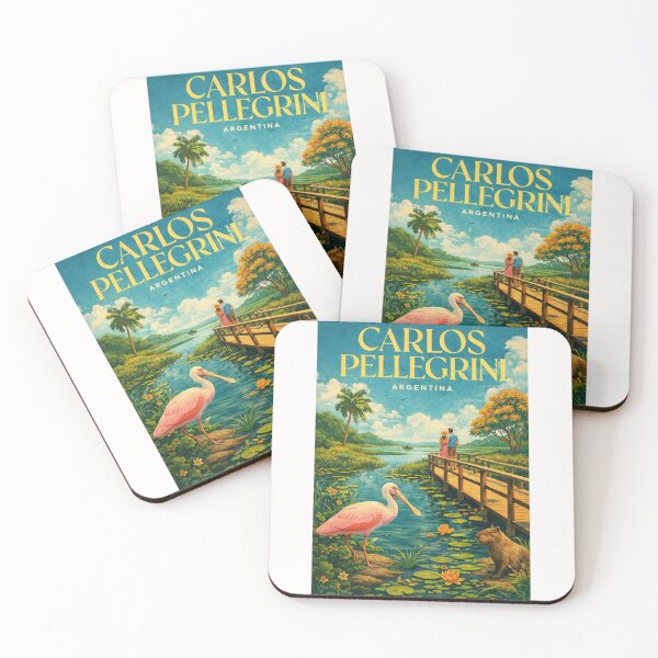 Item preview, Carlos Pellegrini Corrientes Argentina Wetlands Landscape Near Iberá National Park and Río Corriente designed and sold by Places On Earth.