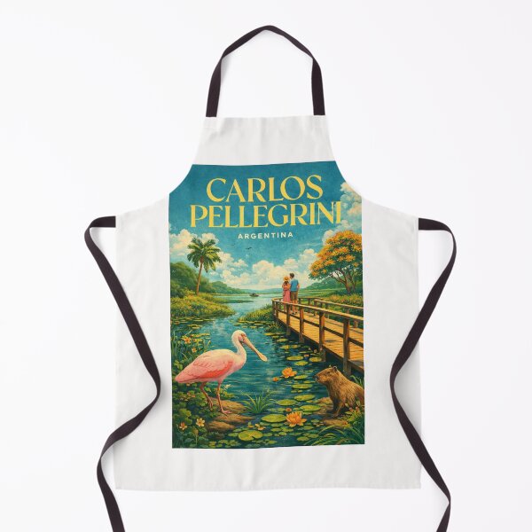 Item preview, Carlos Pellegrini Corrientes Argentina Wetlands Landscape Near Iberá National Park and Río Corriente designed and sold by Places On Earth.