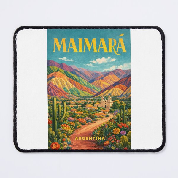 Item preview, Maimará Jujuy Quebrada de Humahuaca Cerro Paleta del Pintor designed and sold by Places On Earth.