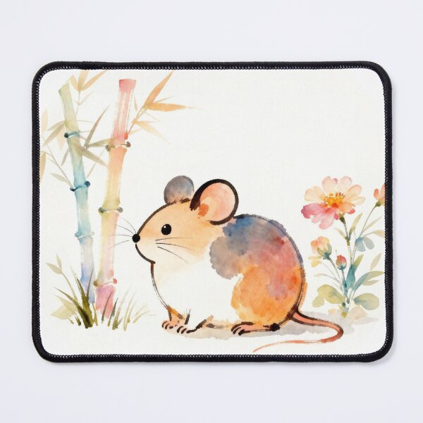 Item preview, Happy Rat - Colorful Watercolor Design | Year of the Rat designed and sold by daiiststyle.