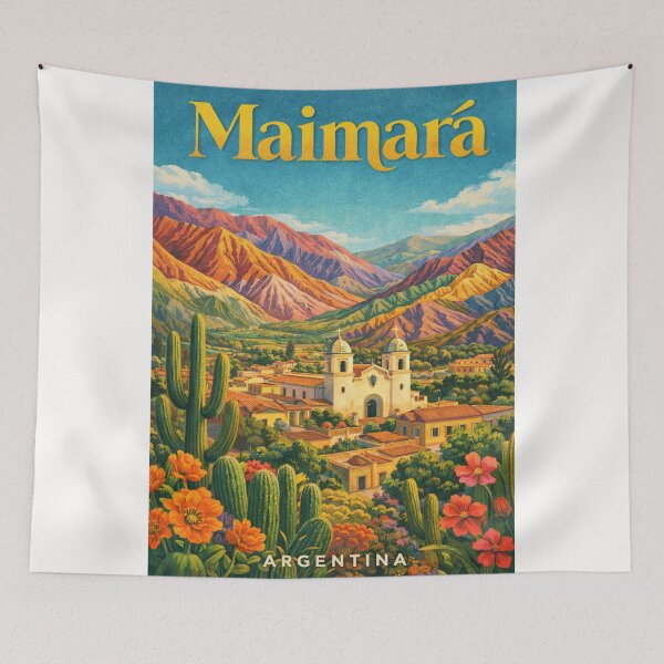 Item preview, Maimará Jujuy Village Near Tilcara and Purmamarca in Quebrada de Humahuaca designed and sold by Places On Earth.