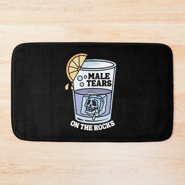 Item preview, Male Tears On The Rocks designed and sold by SlayPOPShop.