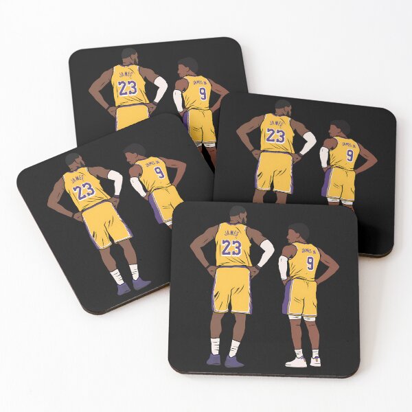 Item preview, LeBron and Bronny James  designed and sold by ninigorgodze.