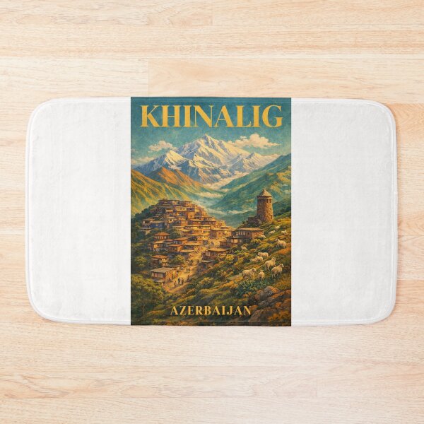 Item preview,  Khinalug Azerbaijan Greater Caucasus Mountains Near Quba and Shahdag designed and sold by Places On Earth.