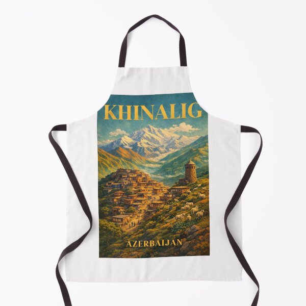 Item preview, Khinalug Azerbaijan Greater Caucasus Mountains Near Quba and Shahdag designed and sold by Places On Earth.