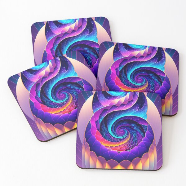 Item preview, A colorful Fibonacci shell designed and sold by Nightscapes.
