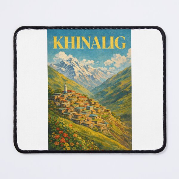 Item preview, Khinalug Azerbaijan Remote Highland Village in Quba District and Caucasus Range designed and sold by Places On Earth.