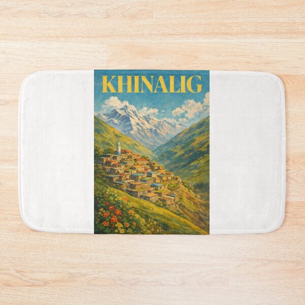 Item preview, Khinalug Azerbaijan Remote Highland Village in Quba District and Caucasus Range designed and sold by Places On Earth.