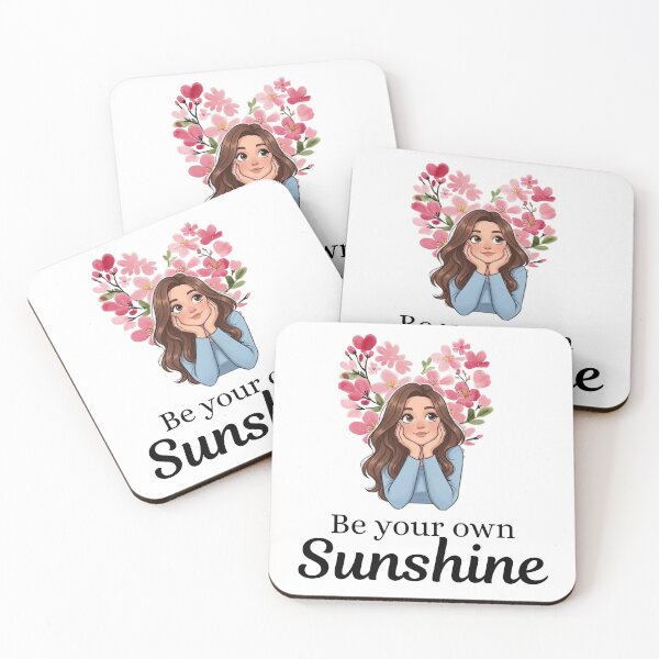 Item preview, Be Your Own Sunshine – Motivational Floral Art designed and sold by MiyashivaArts.