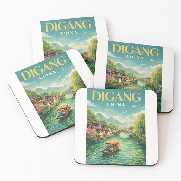 Item preview, Digang China Canal Village in Zhejiang Near Hangzhou and West Lake designed and sold by Places On Earth.
