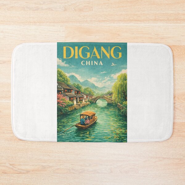 Item preview, Digang China Canal Village in Zhejiang Near Hangzhou and West Lake designed and sold by Places On Earth.