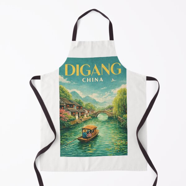 Item preview, Digang China Canal Village in Zhejiang Near Hangzhou and West Lake designed and sold by Places On Earth.