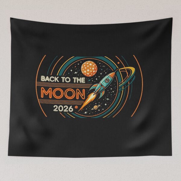 Item preview, Artemis Launch Back to the Moon 2026 Space Mission designed and sold by Clairenity Studio.