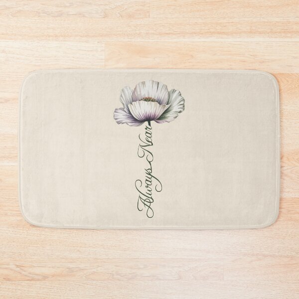 Item preview, Always Near White Flower Memorial Remembrance & Sympathy Gift  designed and sold by tamdevo1.