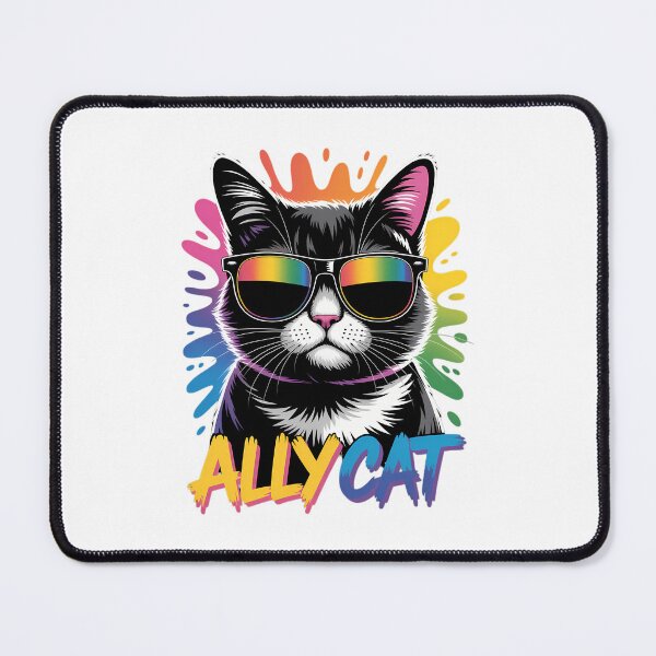 Item preview, LGBT Ally Cat designed and sold by VENOM0RIOT.