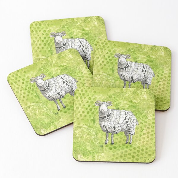 Item preview, Highland Sheep Watercolour Art | Wool & Whispers designed and sold by WhiskyArt.
