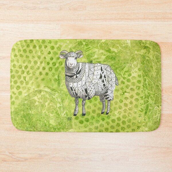 Item preview, Highland Sheep Watercolour Art | Wool & Whispers designed and sold by WhiskyArt.