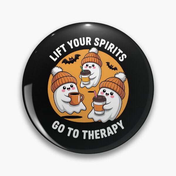Item preview, Lift Your Spirits Go To Therapy Halloween Mental Health Awareness designed and sold by VENOM0RIOT.