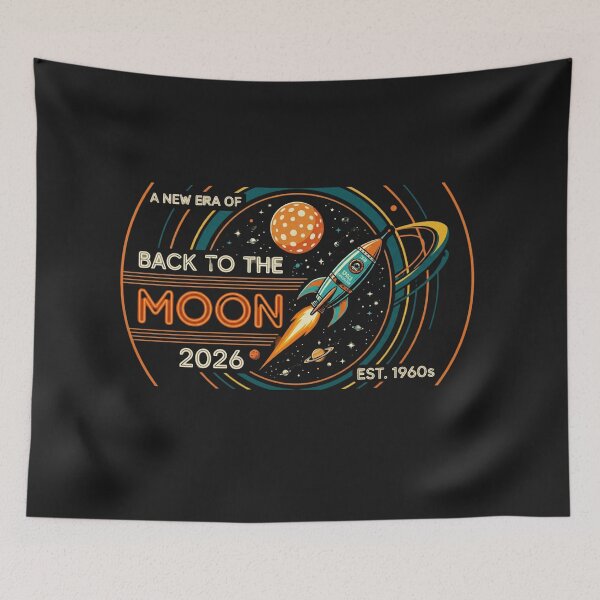 Item preview, Artemis Launch Back to the Moon 2026 Space Mission designed and sold by Clairenity Studio.
