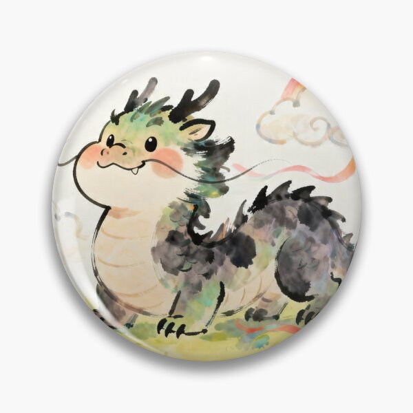 Item preview, Lucky Dragon - Colorful Watercolor Design | Year of the Dragon designed and sold by daiiststyle.