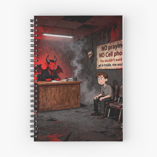 Item preview, Hell's Waiting Room designed and sold by shakespeare1212.