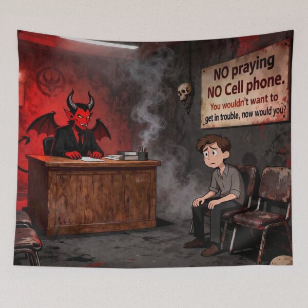 Item preview, Hell's Waiting Room designed and sold by shakespeare1212.