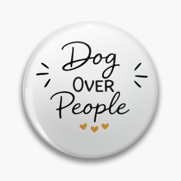 Item preview, Dog Over People Funny Dog Lover Typography Design designed and sold by  twoSevenfour Gifts.