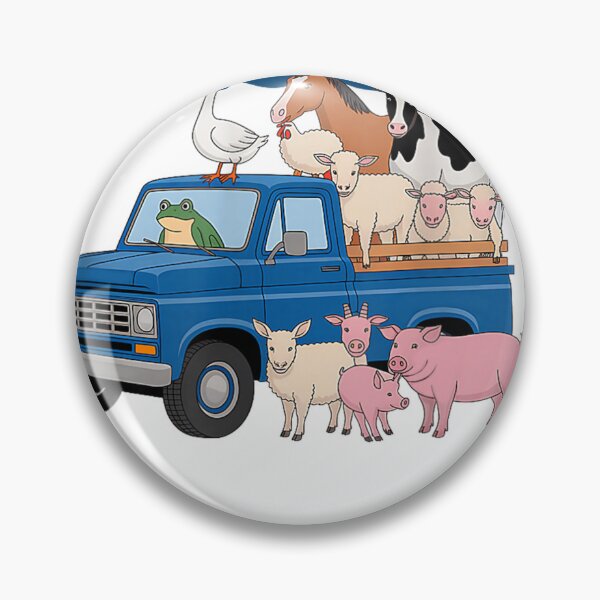 Item preview, Little Blue Truck Toddler Farm Animals Kids Cute Tractor Truck designed and sold by alber-garnell.