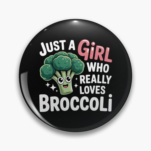Item preview, Just A Girl Who Loves Broccoli  designed and sold by VENOM0RIOT.