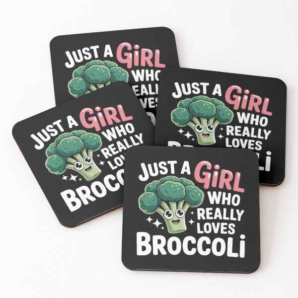 Item preview, Just A Girl Who Loves Broccoli  designed and sold by VENOM0RIOT.