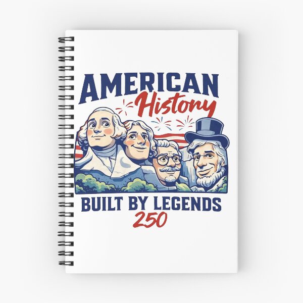 Item preview, American History Built By Legends 250, USA 250th Anniversary designed and sold by RamneekFraty.