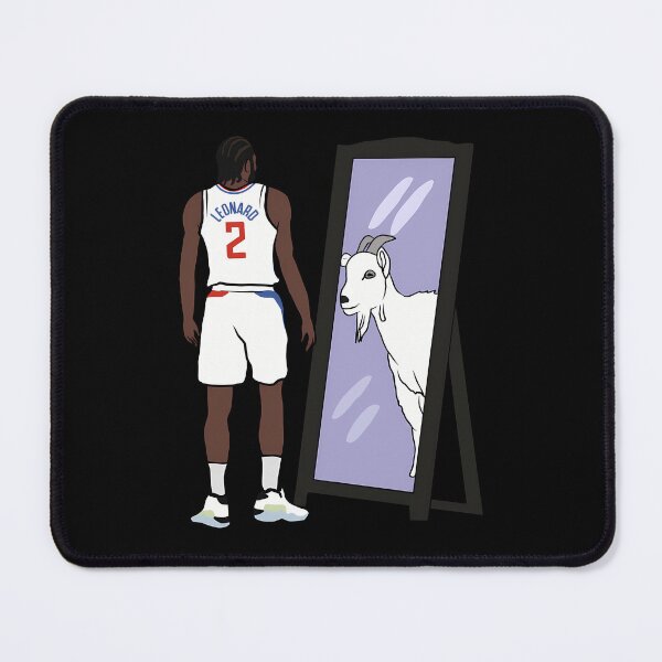 Item preview, Kawhi Leonard Mirror GOAT designed and sold by circleoverstore.