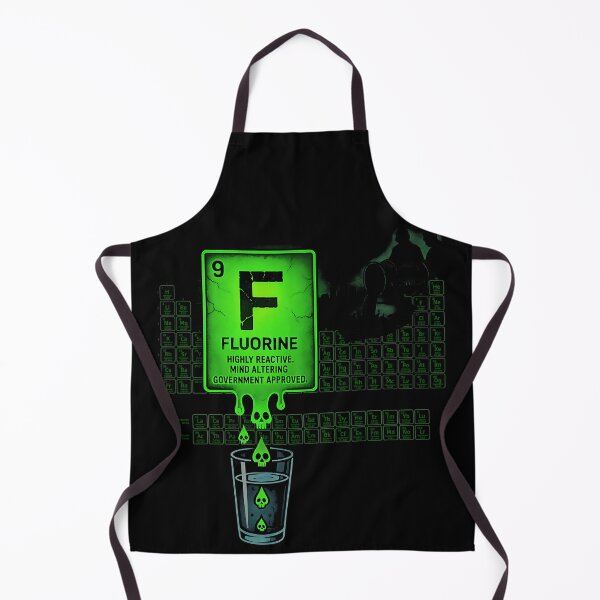 Item preview, Fluoride Conspiracy Satire – Dark Science Awareness Graphic designed and sold by FunkyVista.