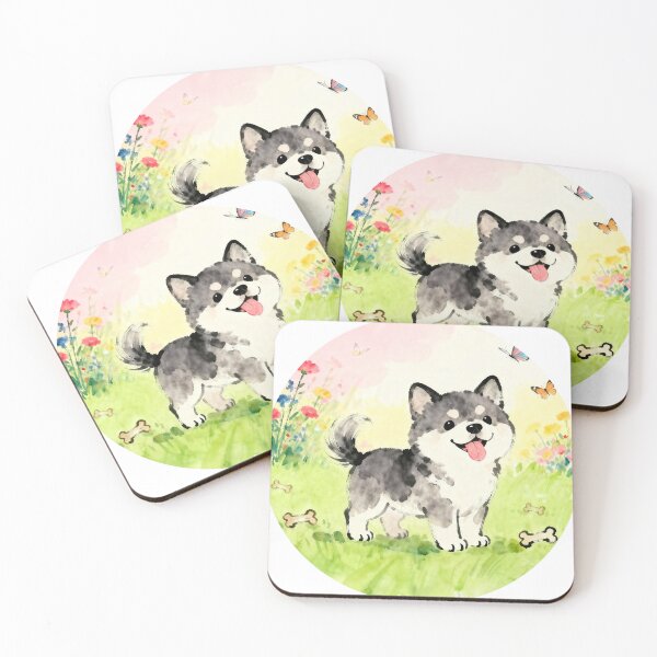 Item preview, Happy Dog - Colorful Watercolor Design | Year of the Dog designed and sold by daiiststyle.