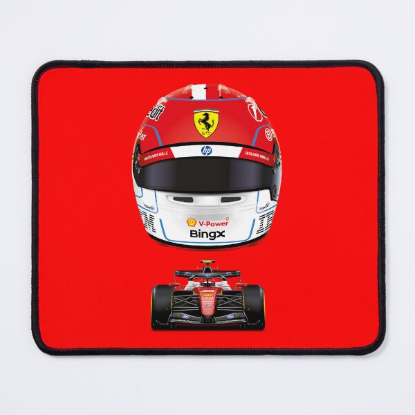 Item preview, Charles Leclerc 2026 Items - Formula 1 Charles Leclerc Racing Helmet designed and sold by Billers Art.