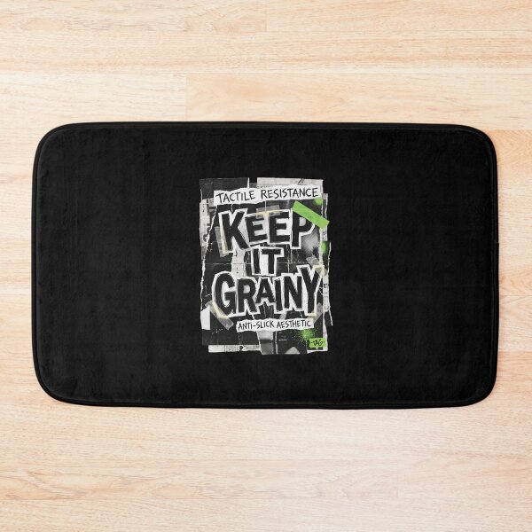 Item preview, Keep It Grainy Grunge Aesthetic Shirt | Anti-Slick Streetwear Collage | Tactile Resistance Design designed and sold by KAYJAY DESIGNS.