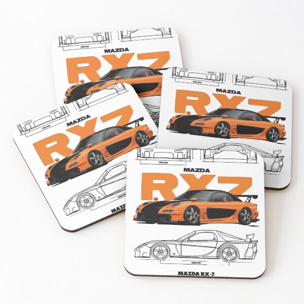 Item preview, RX7 Technical Spec Graphic designed and sold by BROTHERARMS.