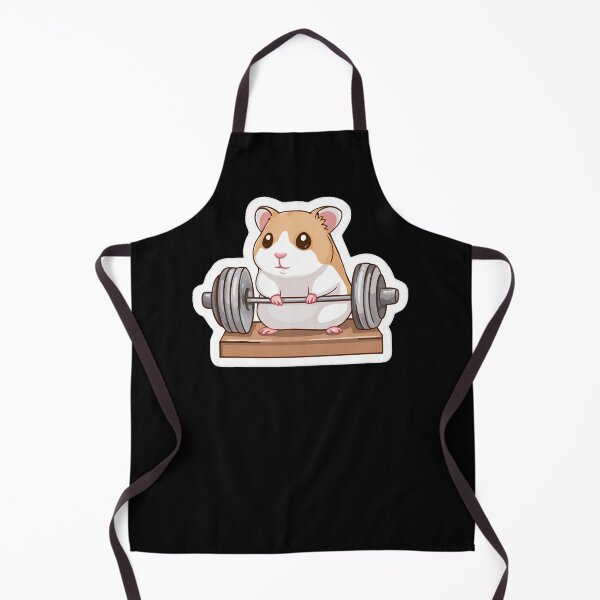 Item preview, Cute Hamster At The Gym Funny Gifts For Everyone designed and sold by ZubekStudio.