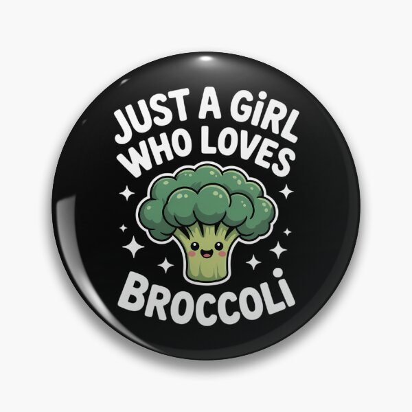 Item preview, Just A Girl Who Loves Broccoli Broccoli Lover Girls designed and sold by VENOM0RIOT.