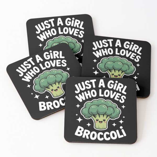 Item preview, Just A Girl Who Loves Broccoli Broccoli Lover Girls designed and sold by VENOM0RIOT.