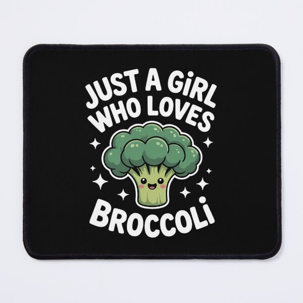 Item preview, Just A Girl Who Loves Broccoli Broccoli Lover Girls designed and sold by VENOM0RIOT.