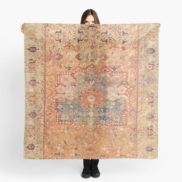 Aperçu de l'œuvre Impression de tapis persan du XVIe siècle créée et vendue par Vicky Brago-Mitchell®.