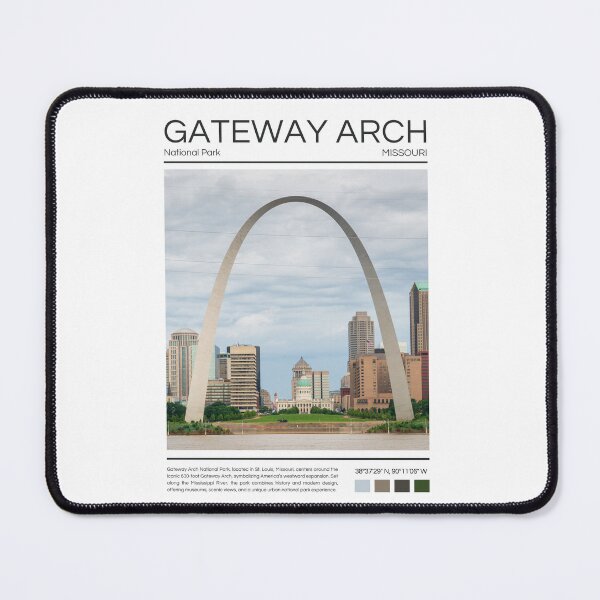 Item preview, Gateway Arch National Park - Missouri designed and sold by StudioRedKoala.