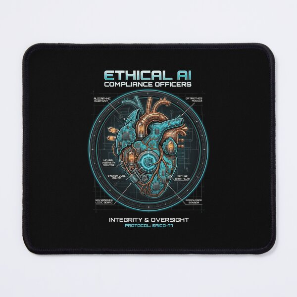 Item preview, AI Cyberpunk Heart Tech Design | Futuristic Circuit Anatomy | Artificial Intelligence Aesthetic designed and sold by KAYJAY DESIGNS.